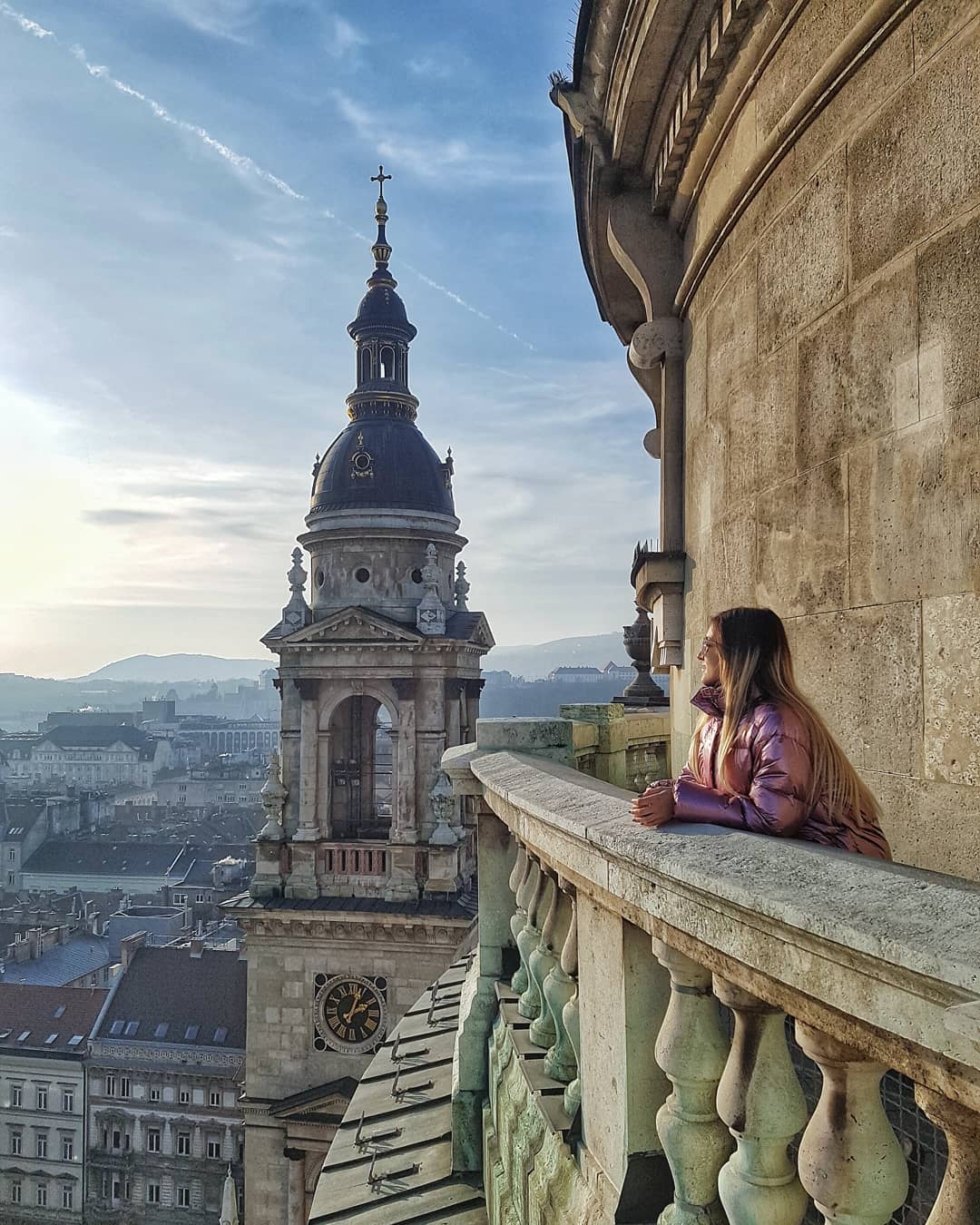 St. Stephen’s Basilica – Panoramic Views Over Budapest